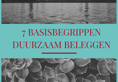 7 basisbegrippen die je moet kennen als je duurzaam wilt beleggen